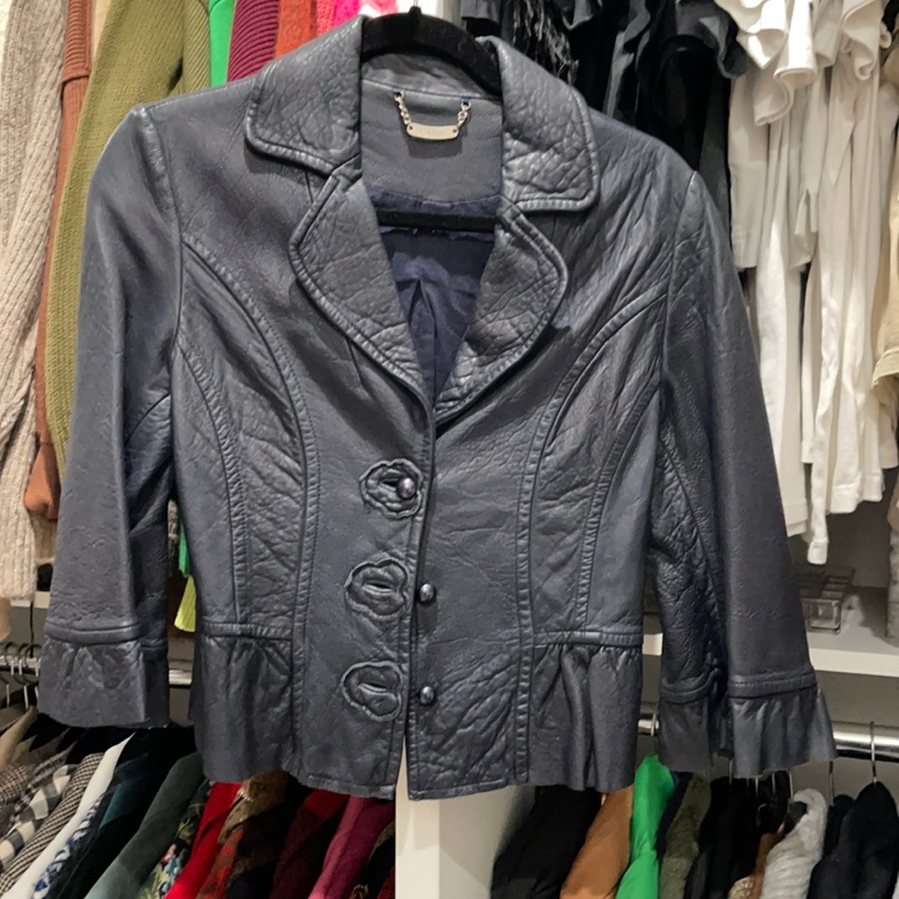 Chloe vintage leather jacket